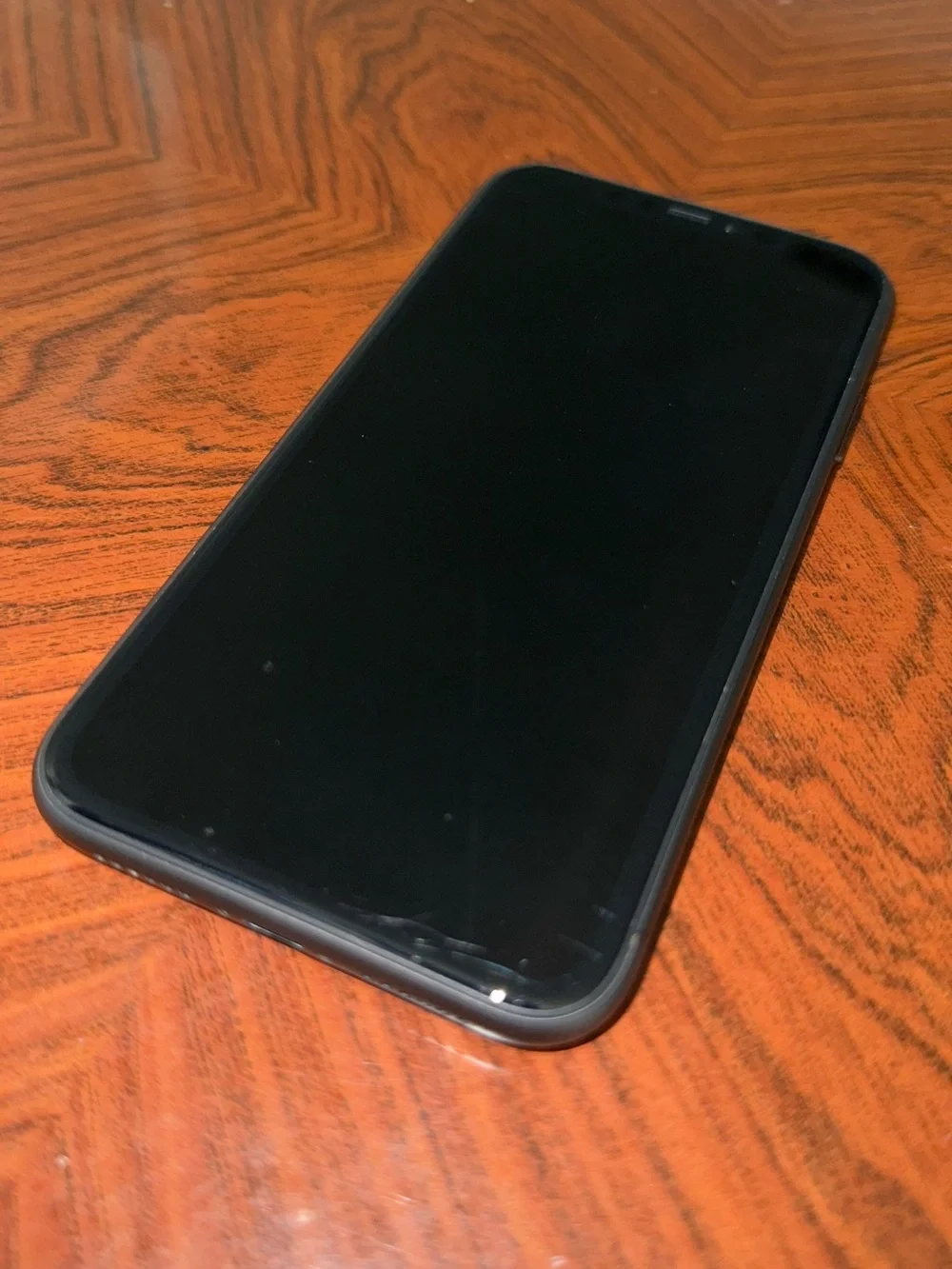 Apple iPhone 11 64gb Black Back and Colorful App Display Unlock to any carrier!